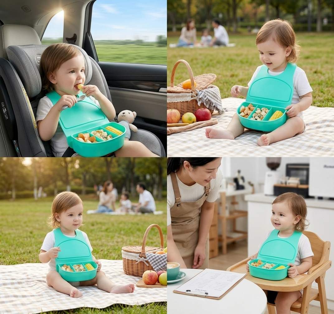 2-in-1 Bib & Bowl