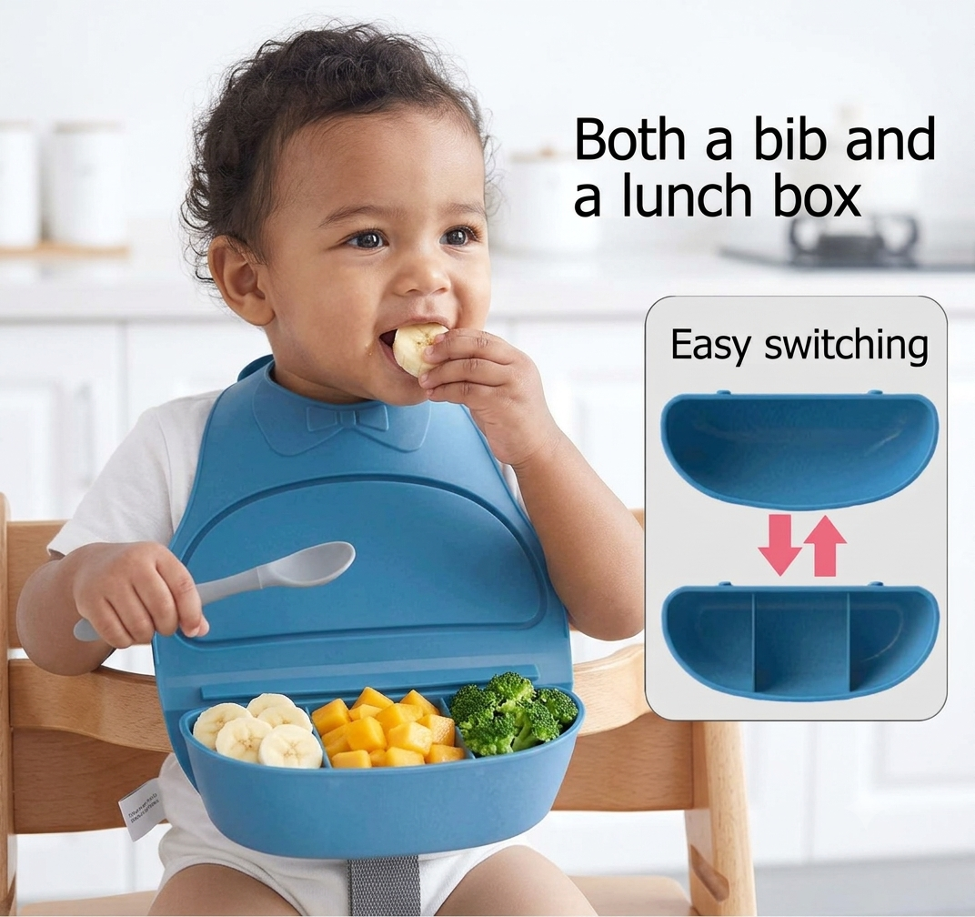 2-in-1 Bib & Bowl
